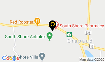 Crapaud Curling Club in Crapaud map