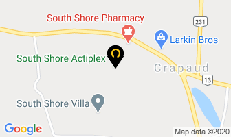 Crapaud Exhibition Assoc in Crapaud map