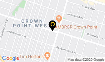 Crash Landing Music Store in Hamilton map