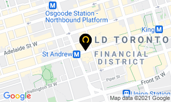 Crave Corp in Toronto map