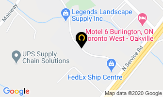Crawford Metal Corp in Burlington map