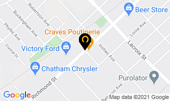 Crazy Cars in Brownsburg-Chatham map