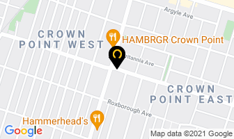 Crazy Daisy Floral Productions in Hamilton map