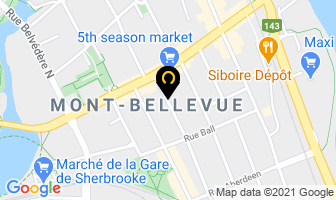 Cr&eacute;ation Maxo in Sherbrooke map