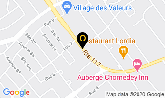 Cr&eacute;ations Malo Inc in Laval map