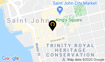 Creary Fred in Saint John map