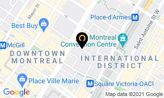 Creascience Inc in Montreal map