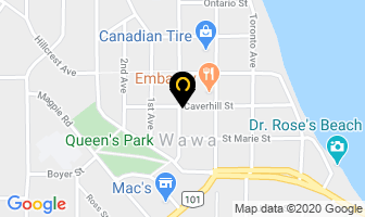 Creation Hairstyling in Petawawa map