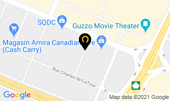 Creations Uno Inc in Montreal map