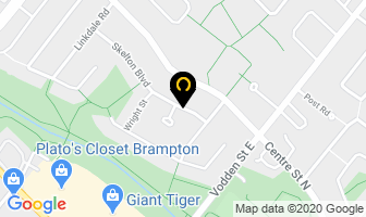 Creative Designs.com in Brampton map