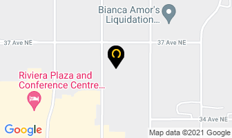 Creative Door Services in Calgary map