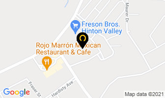 Creative Hair Care in Hinton map