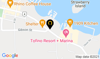 Creative Salmon Co Ltd in Tofino map