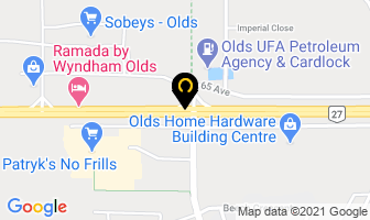 Credential Financial Strategies in Olds map