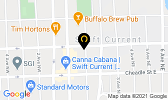 Credential Financial Strategies Inc in Swift Current map