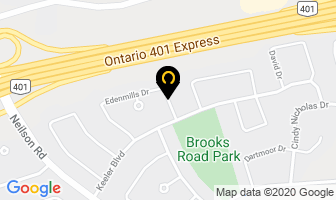 Credit Guru Inc in Orillia map