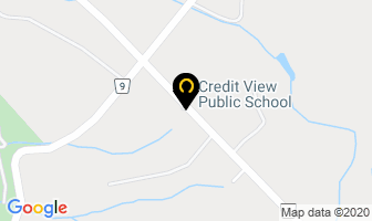 Credit View Public School in Caledon map