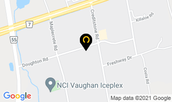 Creditstone Auto Parts Ltd in Vaughan map