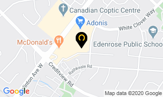 Creditview Medical in Mississauga map
