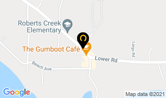 Creek Massage Practice in Roberts Creek map