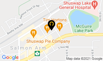 Crerar Janice H in Salmon Arm map