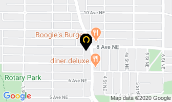 Crescent Heights Dental Clinic in Calgary map