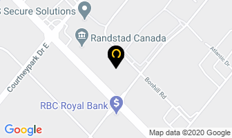 Crescent Industries Ltd in Mississauga map