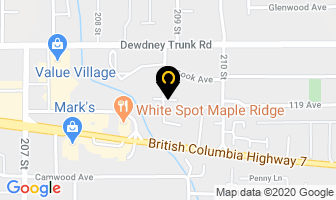 Crescent Iron & Aluminum Works in Maple Ridge map