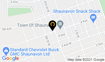 Crescent Point Resources Limited Partnership in Shaunavon map