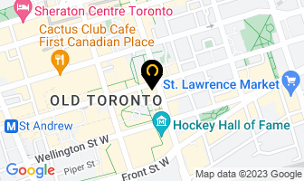 Crightney Immigration Toronto in Toronto map
