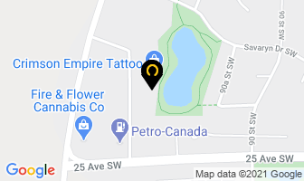 Crimson Empire Tattoo in Kenora map