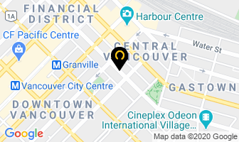 Criterion Books in Vancouver map