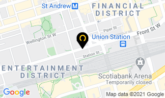 Critical Path Inc in Toronto map