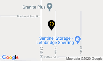 Croatian Centre in Lethbridge map