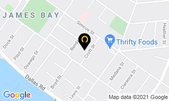 Croft House Apartments in Victoria map
