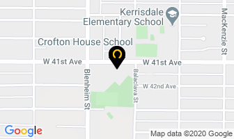 Crofton House School in Toronto map