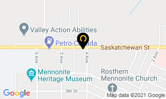 Crop Production Services (Canada) Inc in Rosthern map