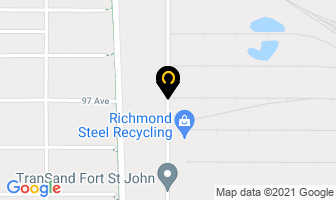 Crop Production Services (Canada) Inc in Fort St. John map