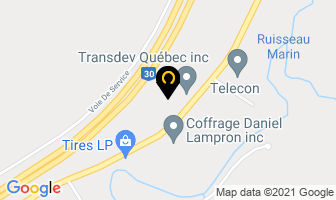 Crossfit Brossard in Port Hope map