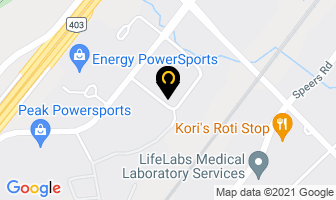 Crossfit Cordis in Burlington map