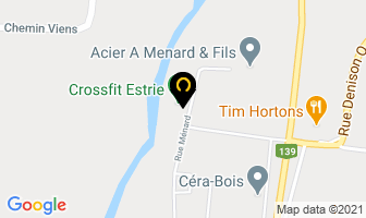 Crossfit Estrie in Fabreville map