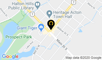 Crossings Community Church in Acton Vale map