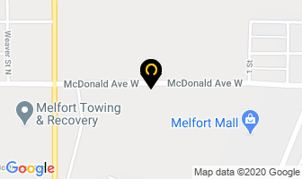 Crossroads Cafe & Bar in Melfort map