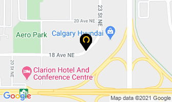 Crossroads Carwash in Calgary map