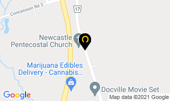 Crossroads Christian Assembly in Newcastle map