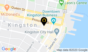 Crowe Trish M S W in Kingston map