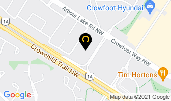 Crowfoot Barber Shop in Calgary map