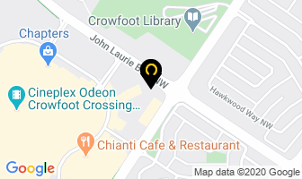 Crowfoot Veterinary Hospital in Calgary map