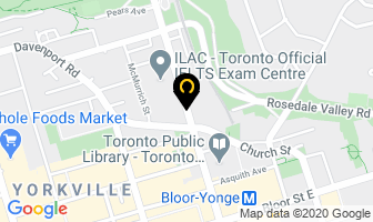 Crown & Dragon Pub in Toronto map