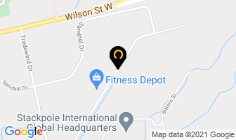 Crown Automated Feeders Inc in Hamilton map